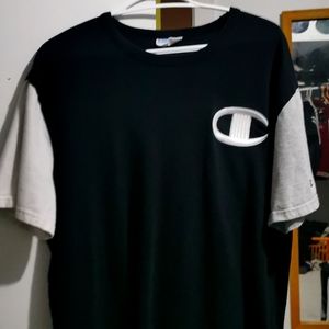 Men Large champion black